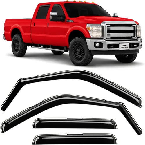 Vista 16 de Voron Glass in-Channel Rain Guards for Chevy Equinox 2018-2024 Para Equinox 18-24