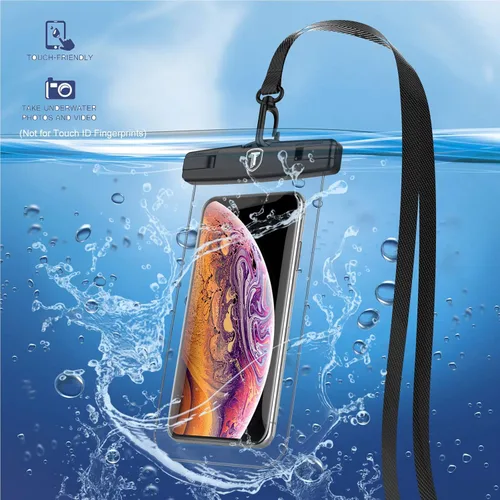 Vista 4 de Bolsa impermeable para teléfono seco Funda submarina para Motorola Moto G Power G Stylus G Play G Fast G7 G6 G5 E 2020 E6 E5 Z4 Z3 bolsa