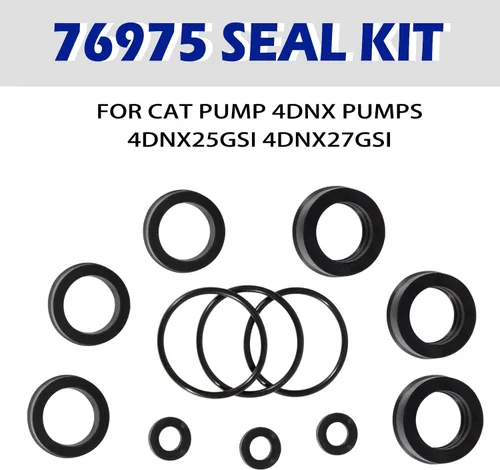 Vista 2 de 12 piezas de repuesto 76975 kit de sello para bombas 4DNX se adapta a bombas CAT 4DNX25GSI y 4DNX27GSI