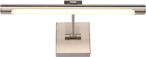 Joosenhouse Luces LED para Cuadros de Brazo Único de 16.53 pulgadas, Lámpara de Arte de Metal Completo con Cabezal de Lámpara de Aplique Giratorio,