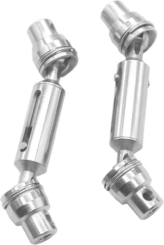 Vista 4 de ShareGoo - Eje de transmisión de metal a control remoto CVD, eje de conducción central Dogbone de 2.283-2.835 in, compatible con WPL HengLong 1/16