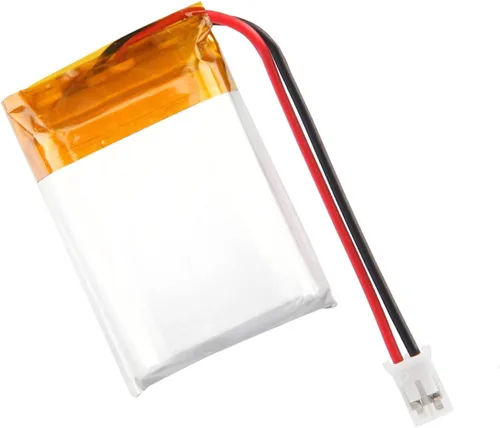 Vista 2 de 102535 3.7V Lipo Batería 850mAh 102535 Batería recargable de polímero de litio con conector JST PH2.0.000 in para dispositivo electrónico