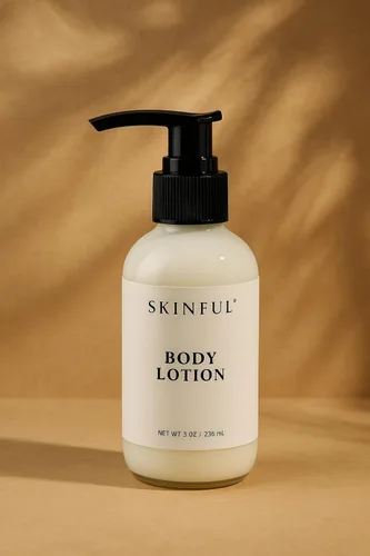 Skinful Loción corporal, loción hidratante diaria para piel seca, hidratante corporal de cuidado intensivo - 4.2oz