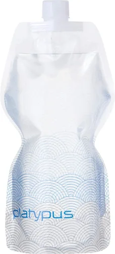 Vista 10 de Platypus SoftBottle - Botella de agua plegable para mochileros con tapa de cierre