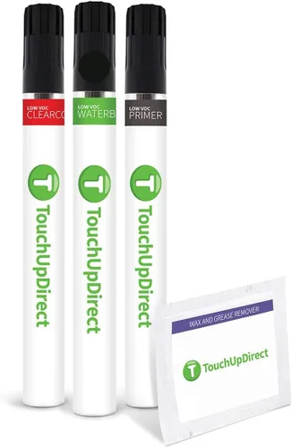 Vista 65 de TouchUpDirect KH3 - Aerosol de pintura de retoque de obsidiana negra compatible con Infiniti Exact Match - Kit esencial
