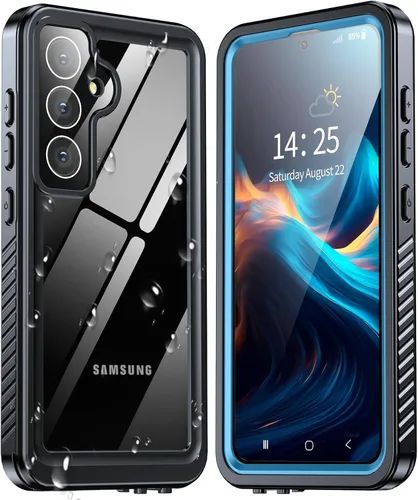 Vista 16 de ANTSHARE Funda impermeable para Samsung Galaxy S24 Ultra, lente incorporada y protector de pantalla de cuerpo completo de 360°, resistente a prueba