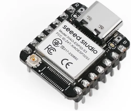 Vista 14 de Seeed Studio XIAO ESP32C3 - Pequeña placa MCU con Wi-Fi y BLE para escenarios de control de IoT. Microcontrolador con carga de batería, eficiencia
