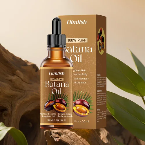 Vista 2 de Aceite de batana para el crecimiento del cabello, vitamina E 100% natural, fortalece los folículos, reduce la pérdida de cabello y las puntas