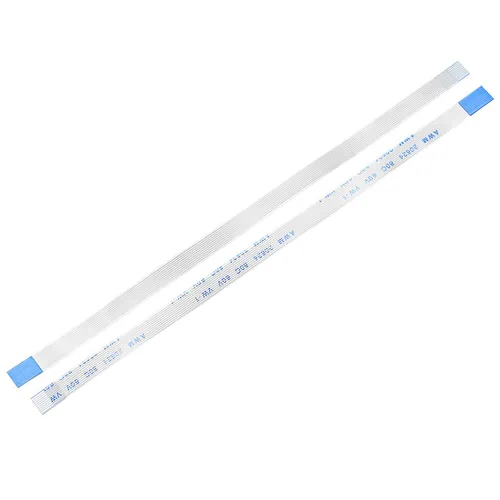 Vista 87 de uxcell Cable plano flexible FFC, 5 clavijas de 0.020 in de paso de 1.181 in, FPC FFC, cable de cinta flexible para TV LCD, audio de coche