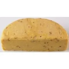 Abbots Gold Cheddar con queso de cebolla caramelizado, 7 onzas, 6 por caja.