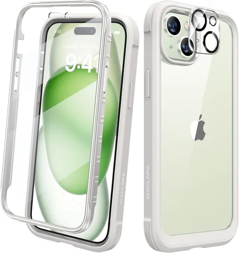 Vista 37 de DIACLARA - Funda transparente compatible con iPhone XR 6.1 pulgadas 2018