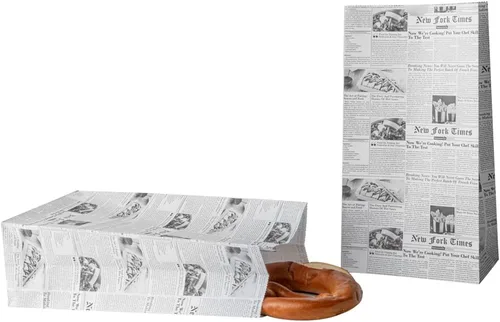 Vista 32 de Restaurantware Bag Tek - Bolsas de papel de 2 libras, 100 bolsas de almuerzo desechables, pequeñas para almuerzos, sándwiches y aperitivos, bolsas