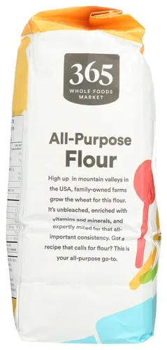 Vista 5 de 365 by Whole Foods Market, Harina multiusos, 80 onzas
