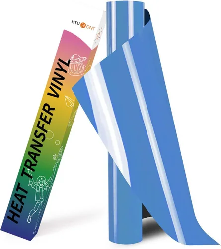 Vista 79 de HTVRONT - Rollo de vinilo termotransferible, 10 in x 8 ft, para diseños en camisetas, fácil de cortar y despegar, para planchar y todas las máquinas