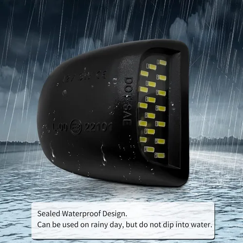 Vista 4 de AlyoNed Conjunto de lámparas LED completas para placa de matrícula compatible con Chevy Silverado GMC Sierra 1500 2500 3500 Suburban Tahoe Yukon XL