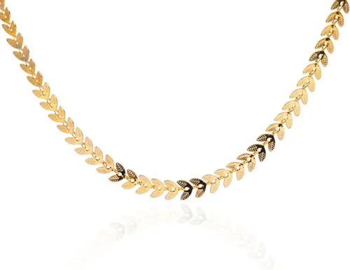 Vista 22 de JOE FOREMAN Cadena de latón de 39.4 in con oro de 14 quilates para collar y joyería, 39 pulgadas