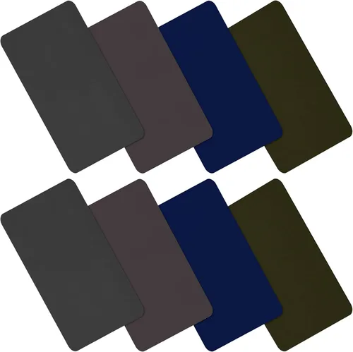 Vista 12 de Parche de reparación de nailon, autoadhesivo, impermeable, ligero, para ropa, chaqueta, tienda de campaña, bolsa de tela (negro, blanco)