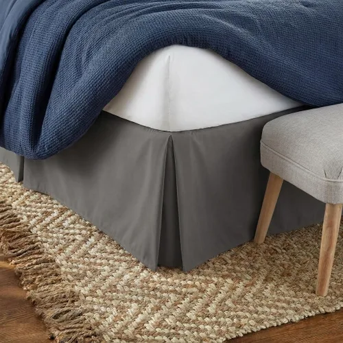 Vista 10 de Falda de cama Linen Market - Microfibra ultra suave - Ajuste fácil con caída a medida de 14 pulgadas - Calidad de hotel, resistente al encogimiento