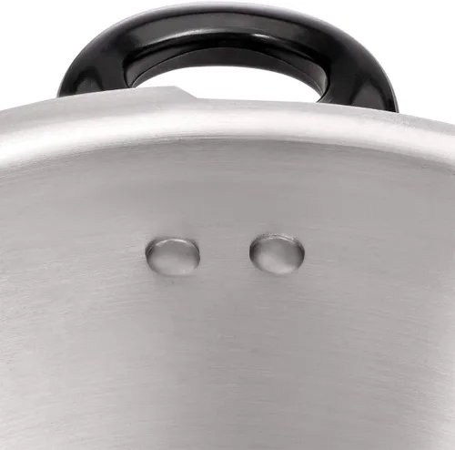 Vista 5 de Barton - Olla a presión de 6.0 cuartos de galón, válvula de liberación de olla de aluminio, estufa de liberación de presión, estufa de cocción