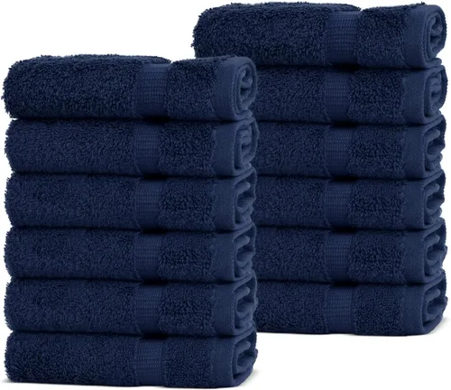 Vista 75 de Chakir Turkish Linens - Juego de toallas de algodón de 6 piezas (2 toallas de baño, 2 toallas de mano, 2 paños)