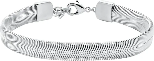 Vista 18 de Michael Kors Silver-Tone Bracelet for Women; Bracelets; Jewelry for Women Cadena de eslabones con logotipo de círculo