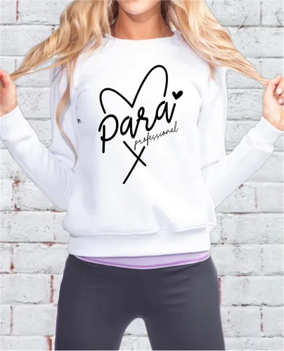 Vista 2 de SEC Apparel Paraprofessional Parches Adhesivos Transferencia Apliques Letras para Camisetas Tela Ropa