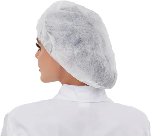 Vista 5 de ZMDREAM Hair Nets Disposable Bouffant Cap for Food Service Beauty Latex Free
