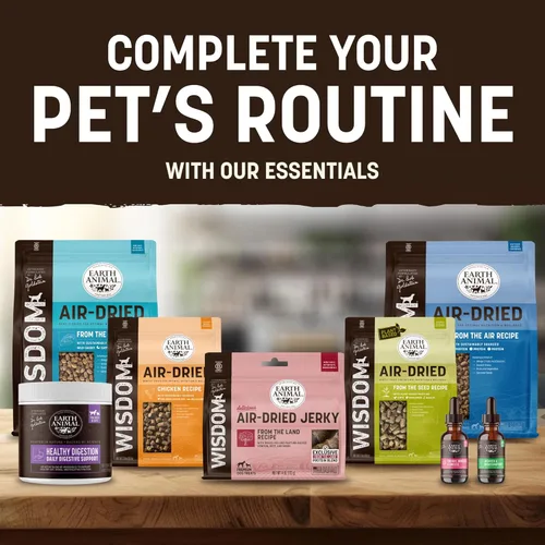 Vista 7 de Earth Animal No Hide - Palitos masticables grandes con sabor a cerdo natural sin cuero crudo para perros, palitos masticables de larga duración