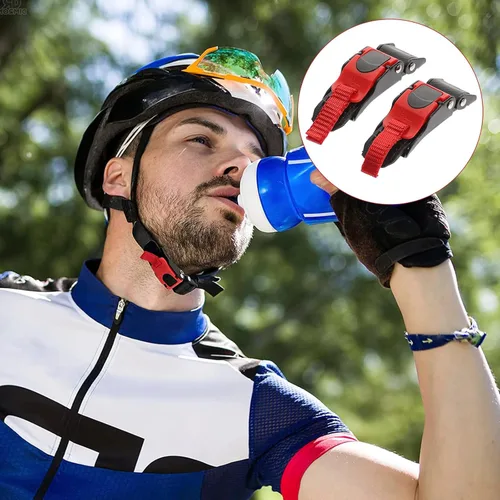 Vista 7 de Vaguelly 2 hebillas de liberación rápida para motocicleta, repuesto de correa de barbilla de material ligero, accesorios confiables para un ajuste