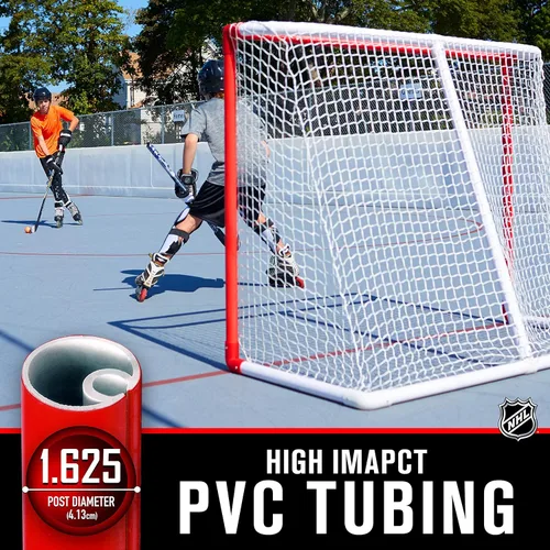 Vista 5 de Franklin Sports Portería de hockey callejero de PVC Innernet - 54" x 44