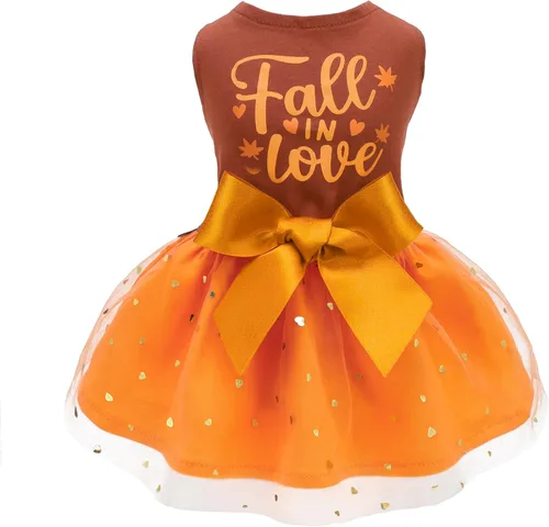 Vista 11 de Fitwarm Vestido de tul Barkday Queen para perro, ropa de cumpleaños para perritas pequeñas, atuendo para mascotas, rosa claro, rosa intenso, XXS