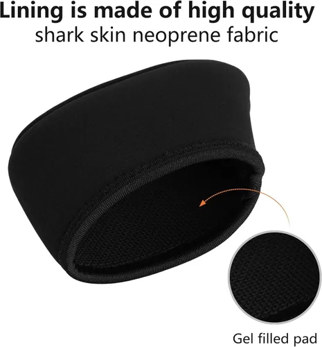 Vista 4 de Pridefend Almohadilla de retroceso universal para escopeta con relleno de gel, almohadilla de retroceso deslizante, almohadilla de retroceso