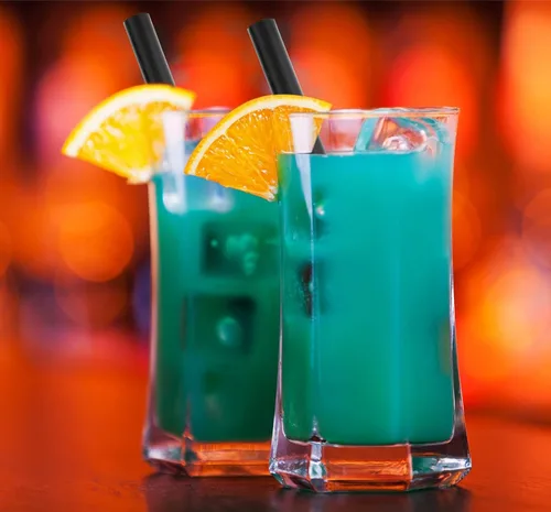 Vista 7 de ALINK 100 pajitas Boba de plástico negro, 0.472 in extra anchas desechables para té de burbujas, perlas popping – 8.5 pulgadas