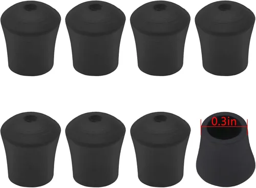 Pies/clavijas de goma mejoradas (paquete de 8) para salvamanteles de metal, patas de salvamanteles de goma para salvamanteles, garantía de 90 días