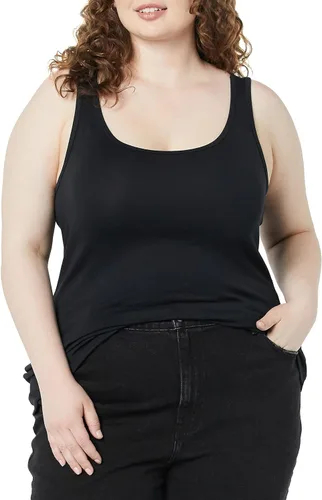 Vista 2 de Tienda Essentials Camiseta sin mangas de talla grande para mujer, multipacks