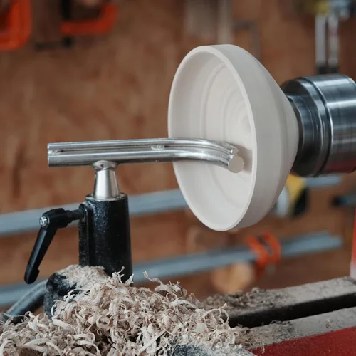 Vista 7 de Juego de 4 piezas de herramienta de deslizamiento de tallo de 1" para la transformación de cuencos en torno de madera