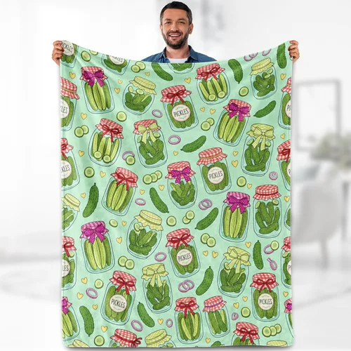 Vista 24 de Aimego Rainbow Pride Throw Blanket 50" x 60" Flannel Fleece Adventuring Blanket