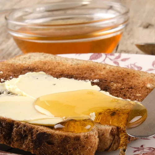 Vista 4 de Sanniti Fulmer - Miel de acacia húngara totalmente natural, 17.64 onzas (paquete de 1)