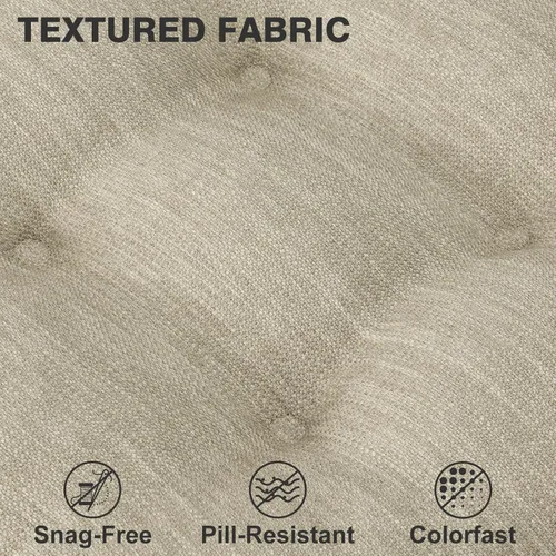 Vista 4 de Shinnwa Juego de 2 cojines para silla de comedor, cojines para silla de cocina de espuma viscoelástica de doble capa, almohadillas de asiento