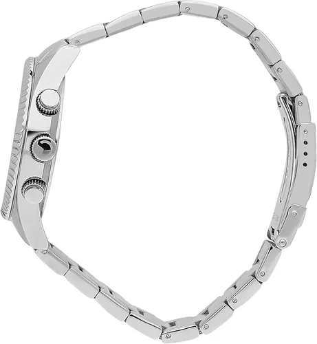 Vista 4 de Sector R3273676004 240 Reloj analógico de cuarzo plateado para hombre, Acero, Cronógrafo, movimiento de cuarzo