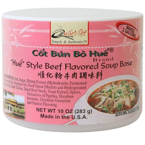 Vista 5 de Quoc Viet Foods Base para sopa Pho con sabor a pollo 10 oz Cot Pho Ga