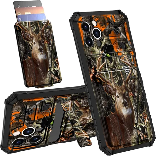 Vista 9 de Funda para iPhone 14 Pro Max 2022 de 6.7 pulgadas, funda híbrida delgada a prueba de golpes para iPhone 14 Pro Max, funda de transporte