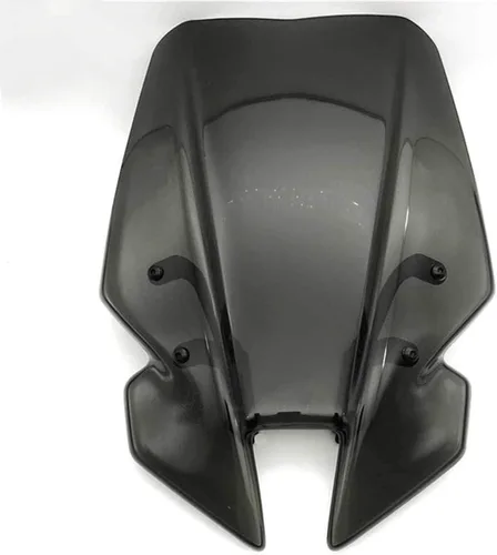 Vista 6 de GLoyer Motorcycle Windshield Motorcycle Windshield WindScreen Visor Viser Wind Deflector Fits Compatible with MT09 MT-09 17 FZ-09 FZ09 2017 2018