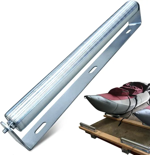 Juego de soportes de rodillos de acero galvanizado de servicio pesado: Sistema de transportador, Ideal: Ampliación del espacio de trabajo y