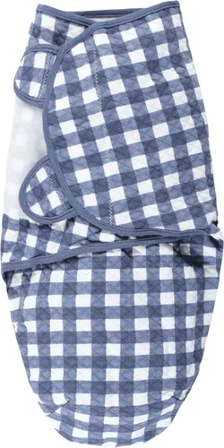 Vista 4 de Hudson Baby Envoltura de algodón acolchada unisex para bebé, 3 unidades, animales de granja para niños, 0-3 meses