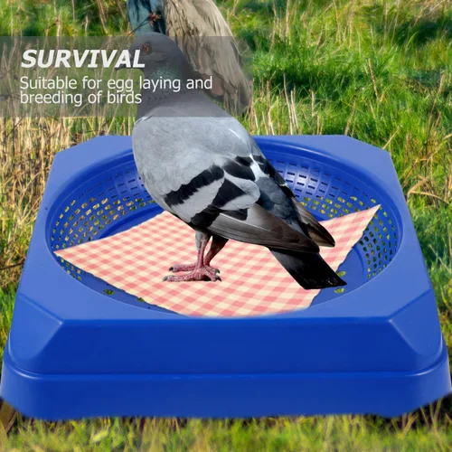 Vista 8 de Prenda impermeable plástica de las cajas de anidación de la paloma respirable