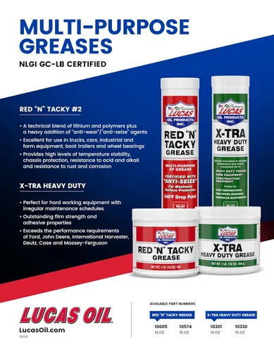 Vista 4 de Aceite Lucas Oil 10301 extrarresistente de 14.5 onzas, Verde