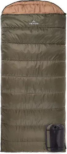 Vista 14 de Teton Celsius XXL Sleeping Bag, Cold Weather Sleeping Bags for Adults and Kids, Camping Made Easy and Warm. Compression Sack Included, 35F, 25F, 0F
