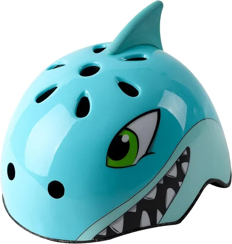 Vista 12 de Casco de bicicleta para niños pequeños, ajustable y multideportivo, 3 tamaños para edades de 1-2-3-5-8-14 años