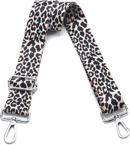 Vista 107 de Correa de Bolso Ancha Correa de Hombro Ajustable Correa de Repuesto Cruzada Correa de Bolso de Hardware Plateado